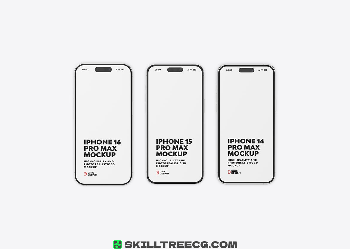 图片[11]-iPhone 14 iPhone 15 iPhone 16 Mockup（723308）-技能树